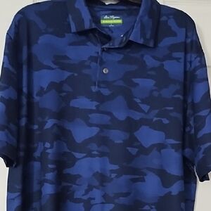 Hogan Navy Camo Men's Polo Shirt